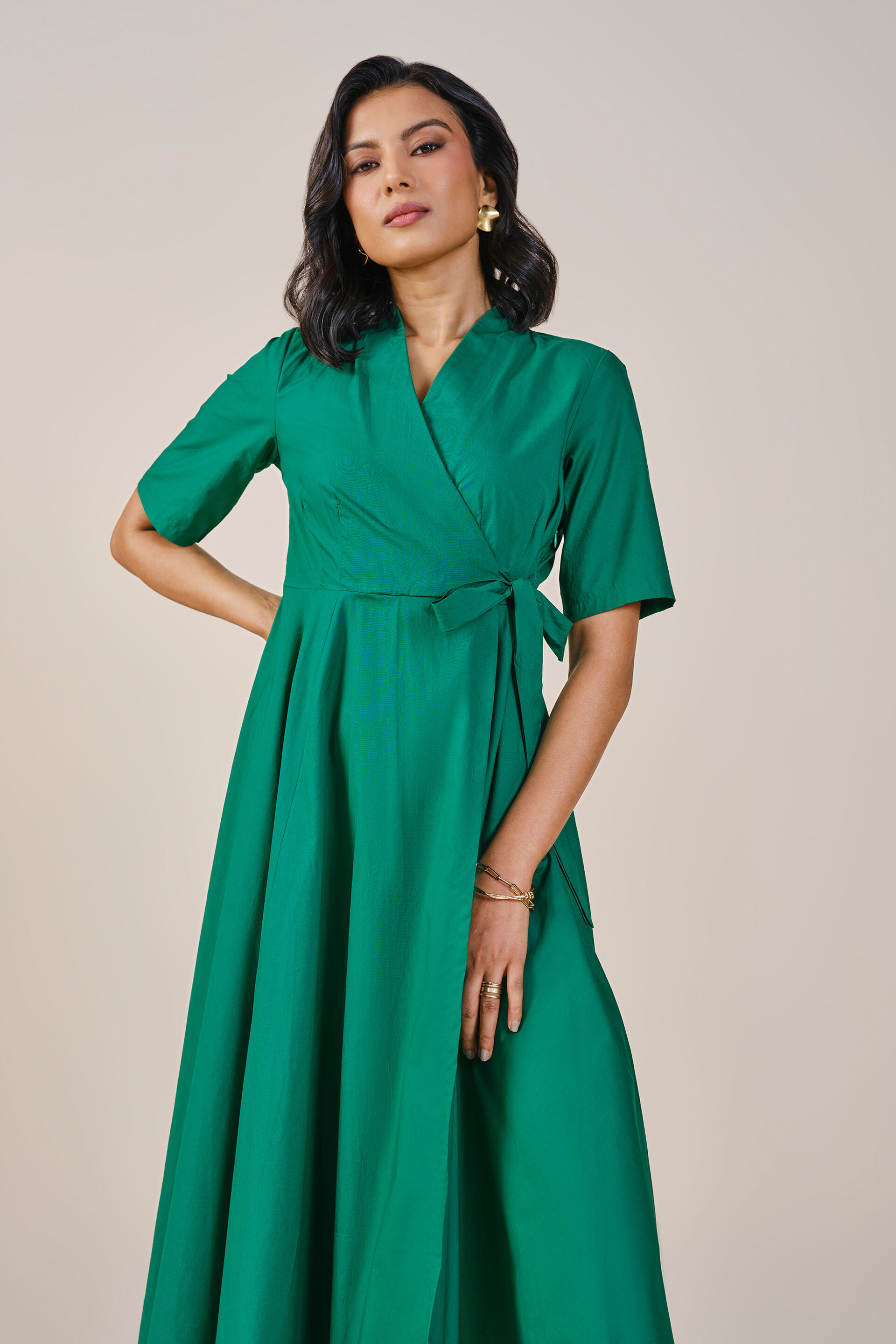 Jade green dress store