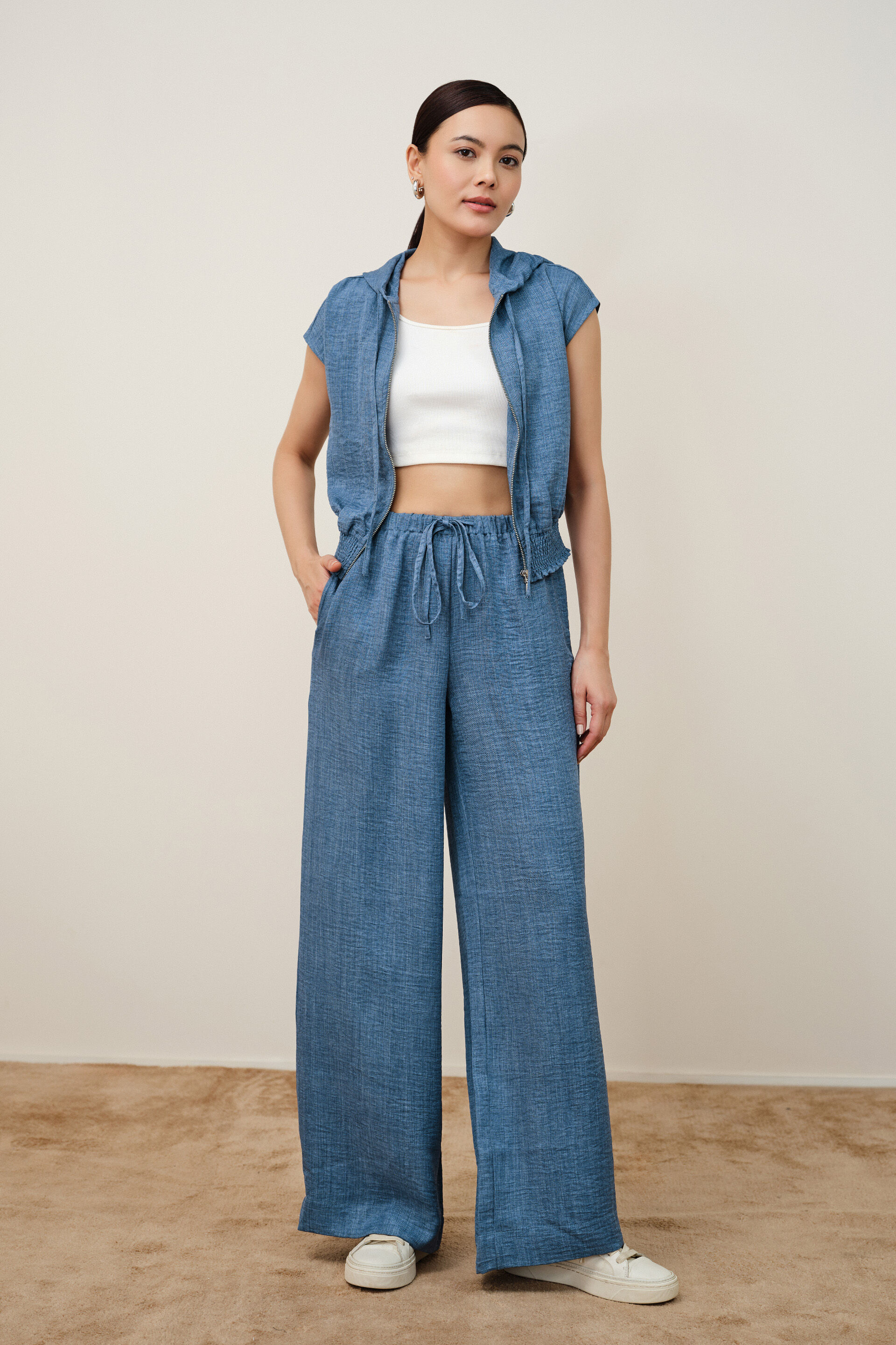 Denim-Blue Jacket, Blue, image 2