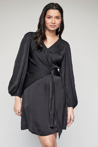 Blair Evening Dress, Black, image 1
