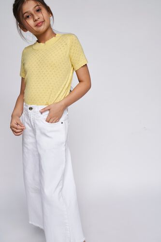 3 - Yellow Solid Straight Top, image 3