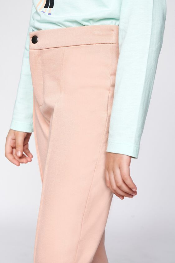 5 - Pink Solid Straight Bottom, image 5