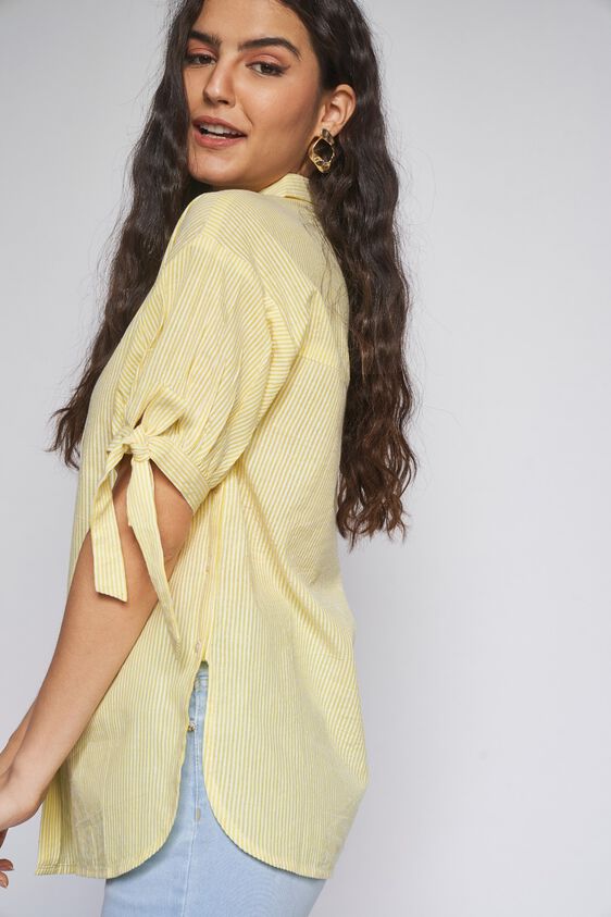 2 - Yellow Stripes Curved Top, image 2