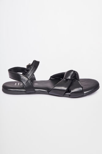 Contemporary Sandal, Black, image 5