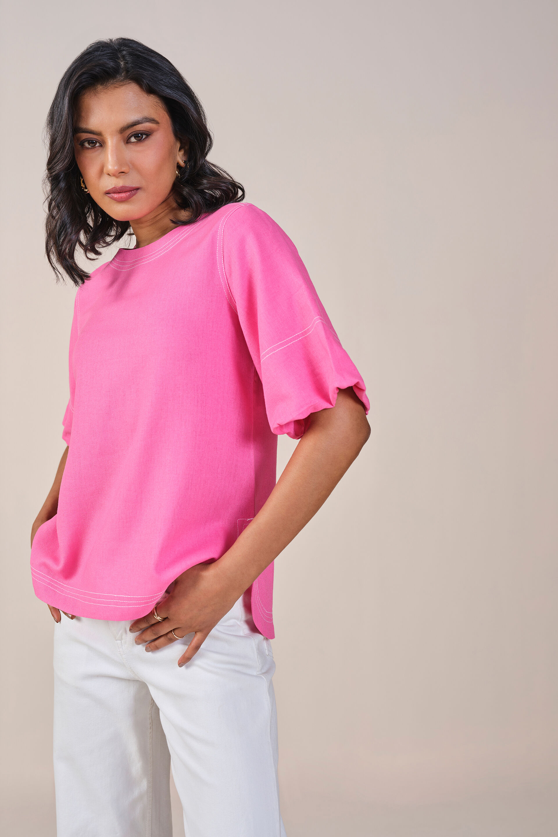 Spring Fling Top, Pink, image 3