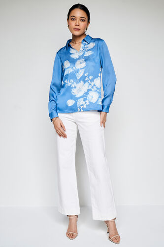 Floral Love Top, Indigo, image 3