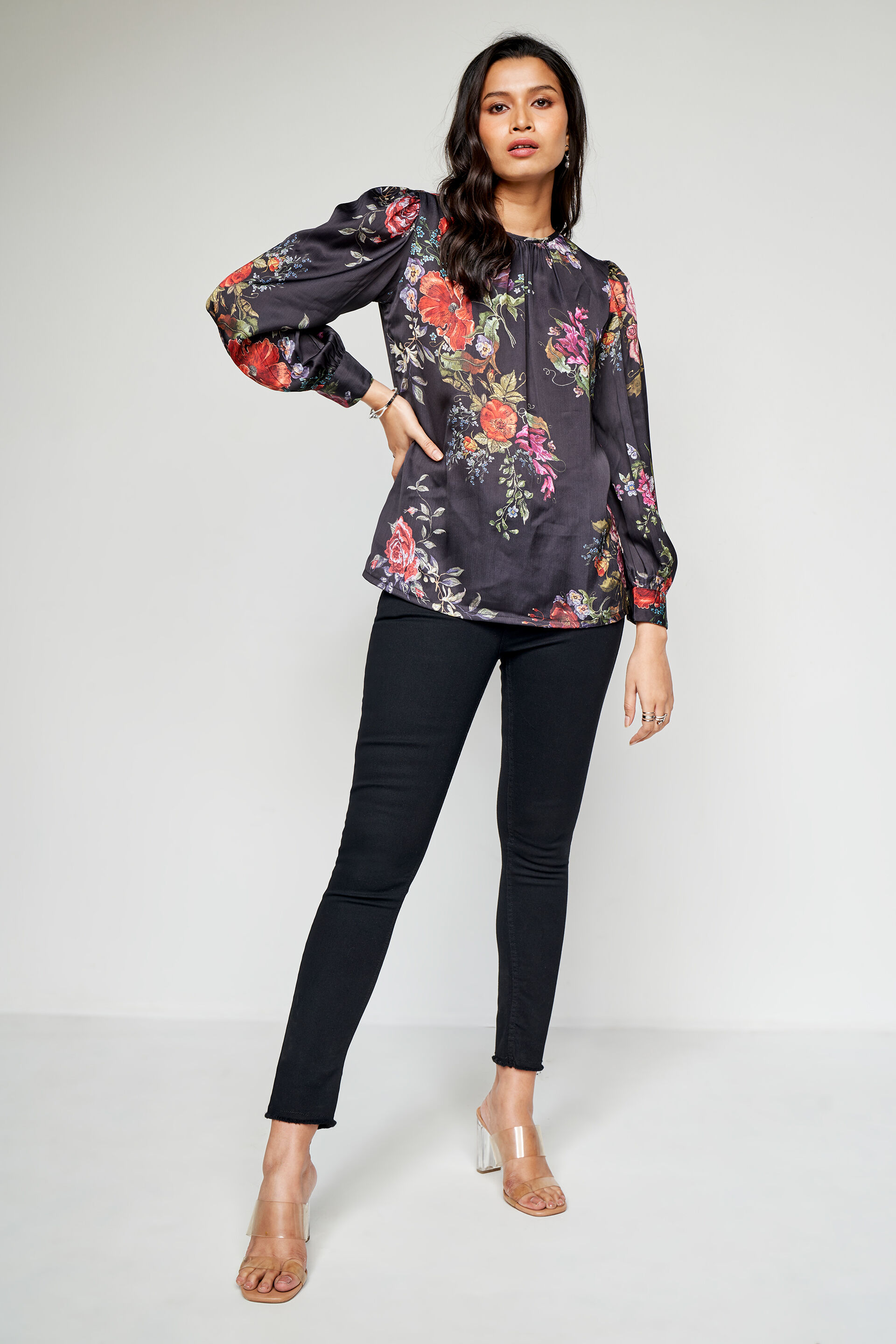 Coal Skinny-Fit Bottom, Black, image 2