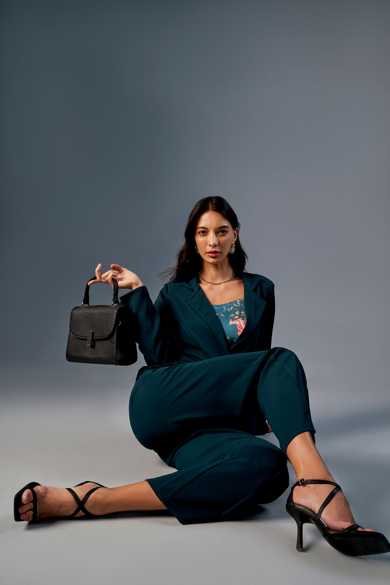 Buy our Boardroom Chic Coord Set online from ANDIndia SC F23AV0033PSPTW