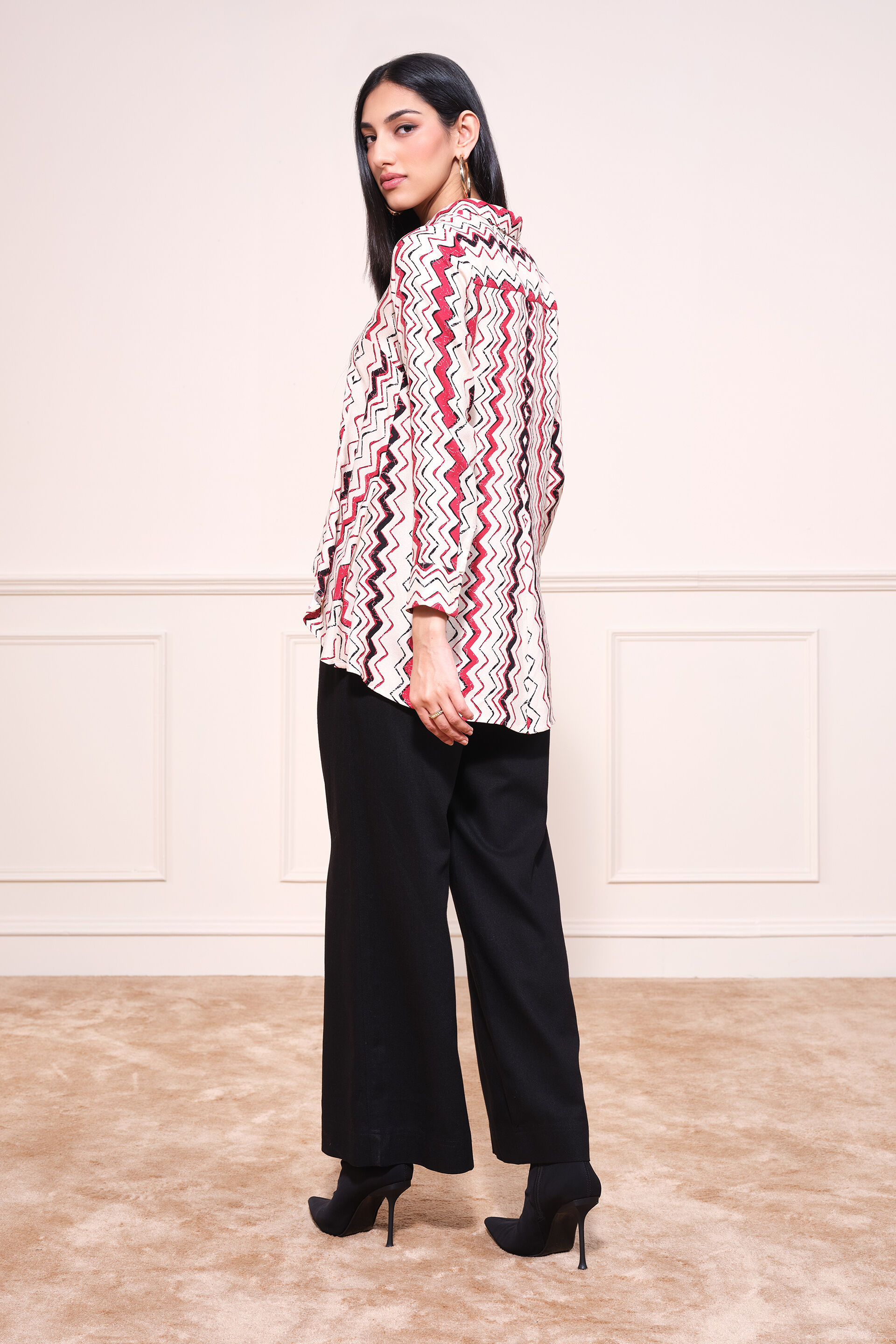 Windsweep Flair Pants, Black, image 5