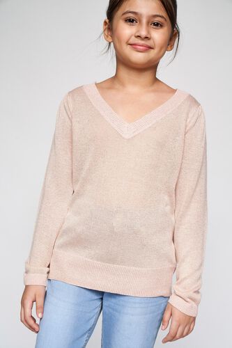 3 - Cream Solid Straight Top, image 3