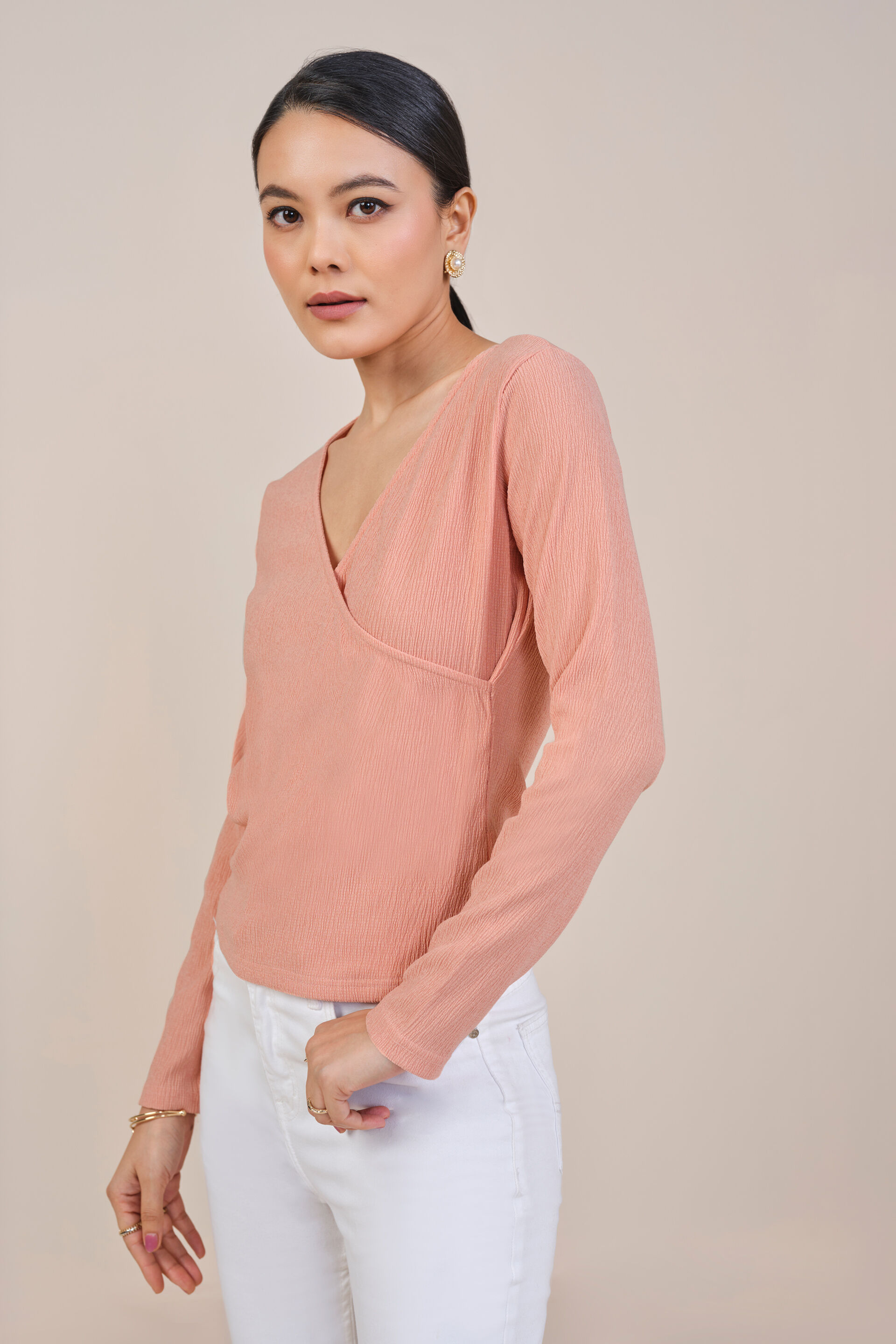 Feeling Peachy Top, Peach, image 6