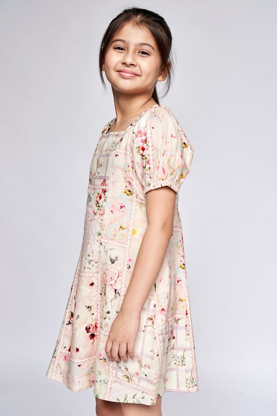 5 - Multi Color Floral Straight Dress, image 5