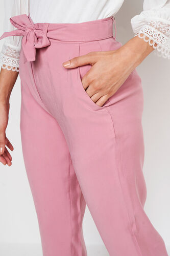 Pink Solid Straight Bottom, Pink, image 5
