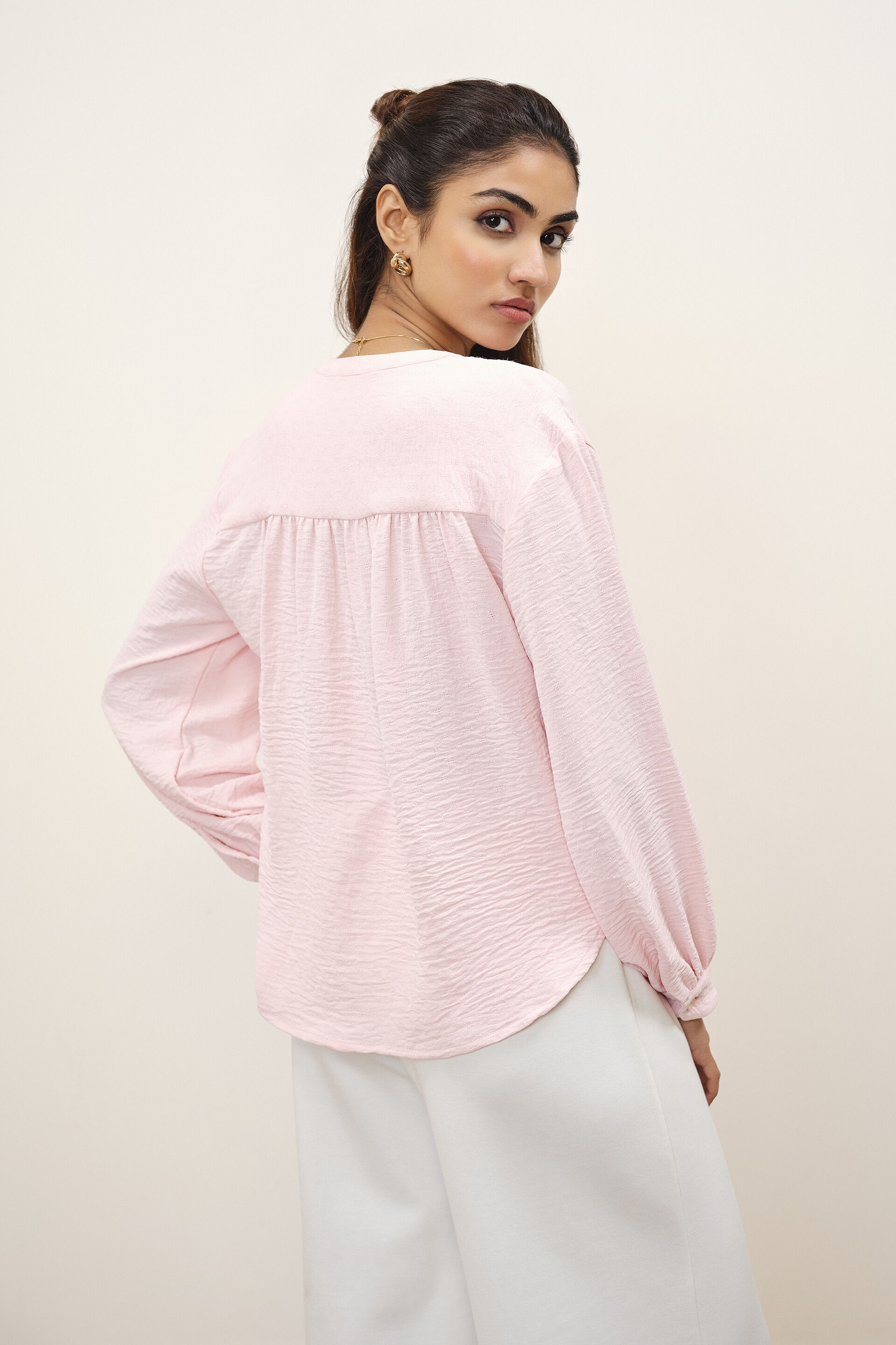 Avon Brown Shirt, Pink, image 6