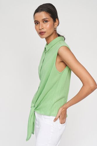 5 - Green Sleeveless Shirt, image 5