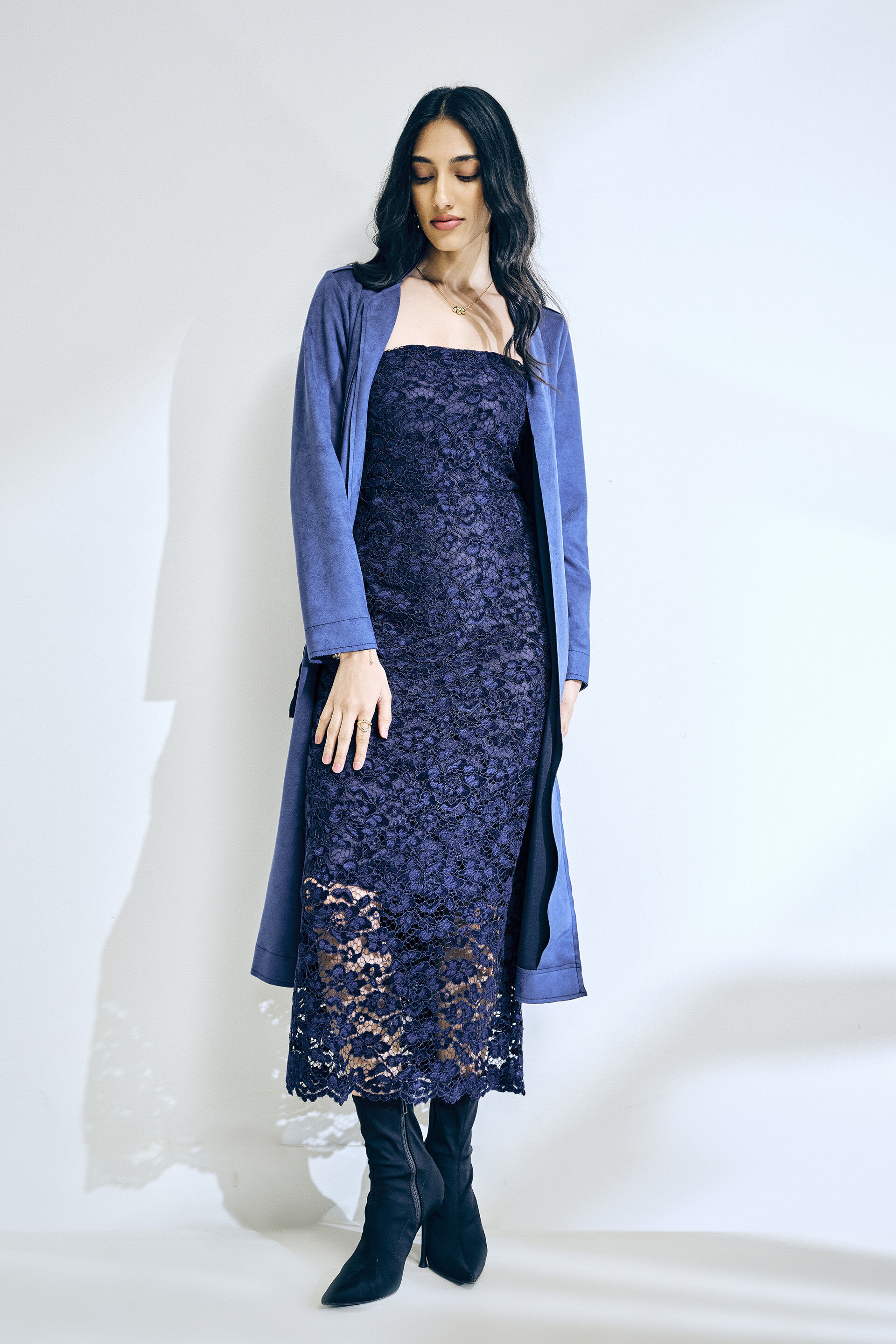 Blue Crush Overcoat, Blue, image 6