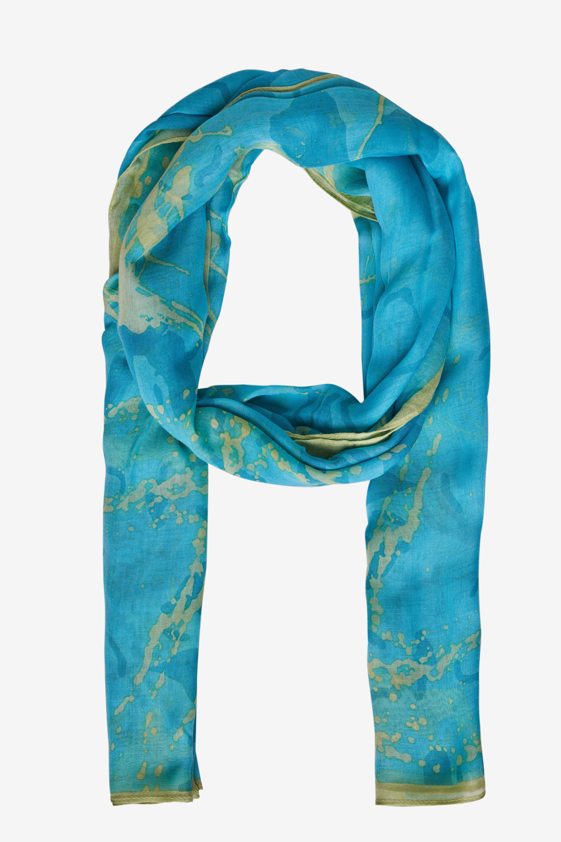 Lime Splash Scarf, , image 1
