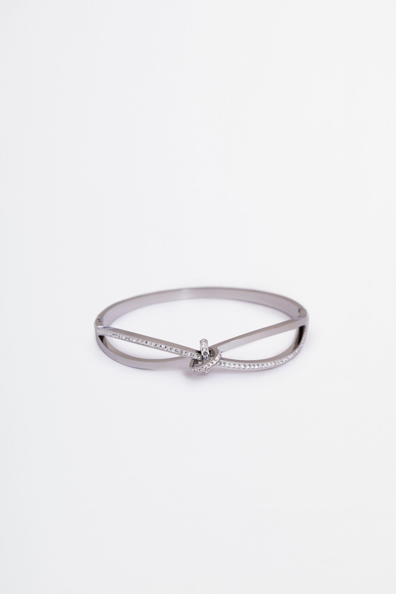 Silver Steel Bracelet, , image 1