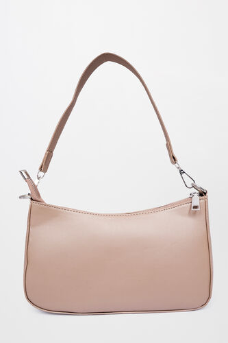 Beige Polyurethane Ladies Purse L, , image 2