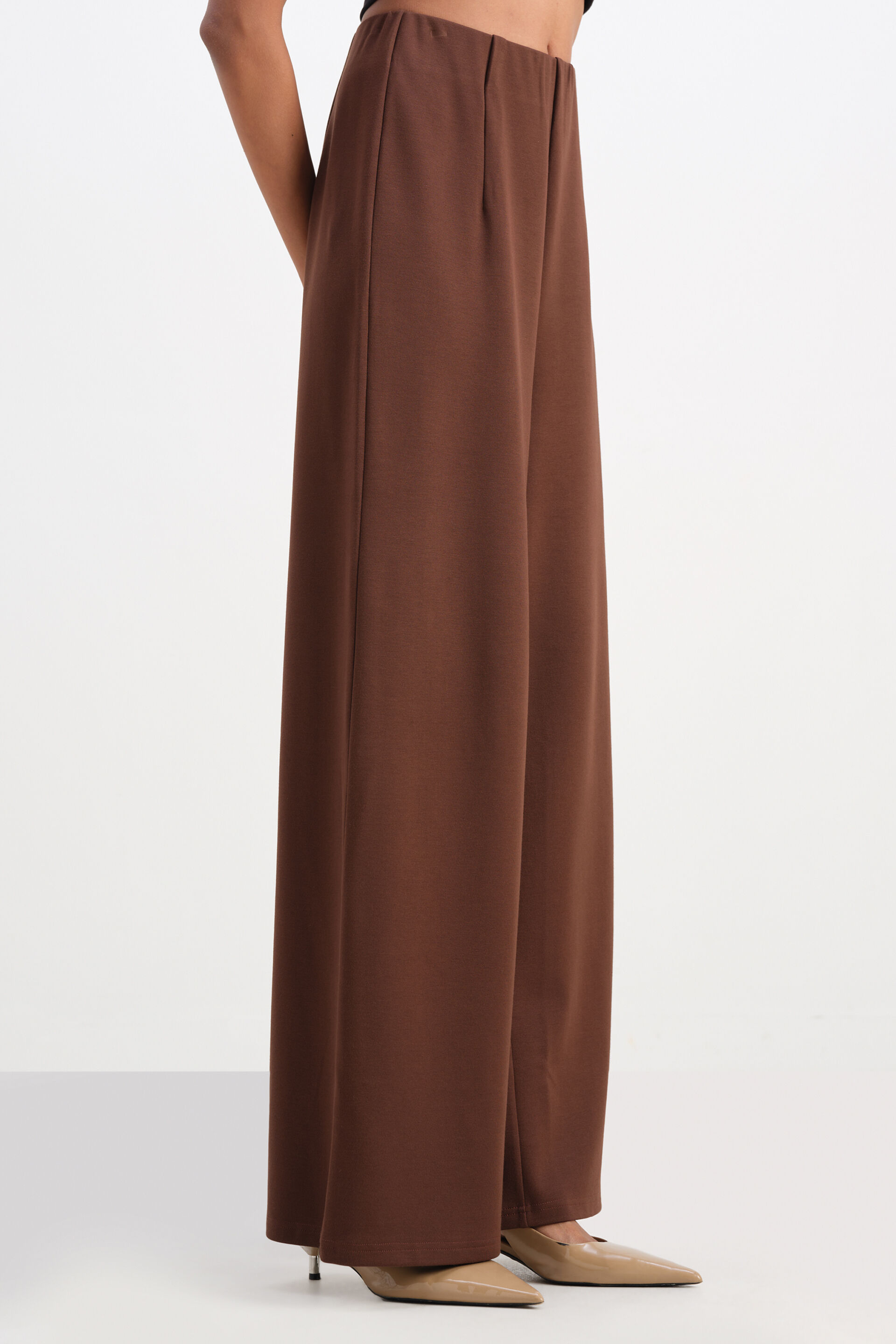 Rich Brown Pants, Brown, image 2