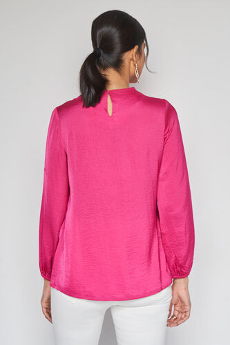 Shania Solid Top, Hot Pink, image 5
