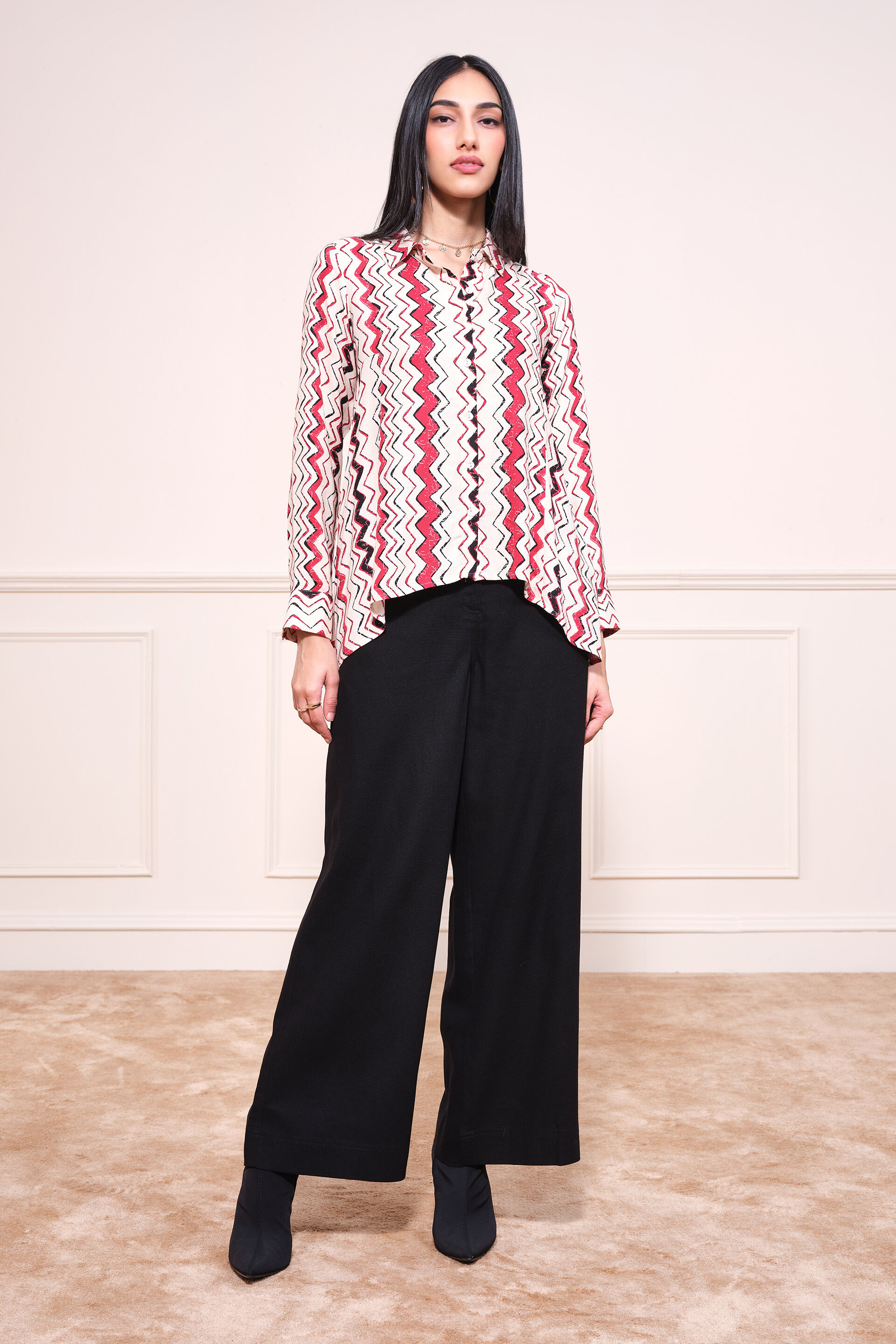 Windsweep Flair Pants, Black, image 2