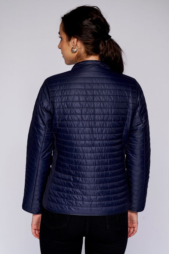 6 - Navy Solid Straight Jacket, image 6
