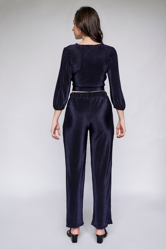 Navy Solid Straight Set, Navy Blue, image 3