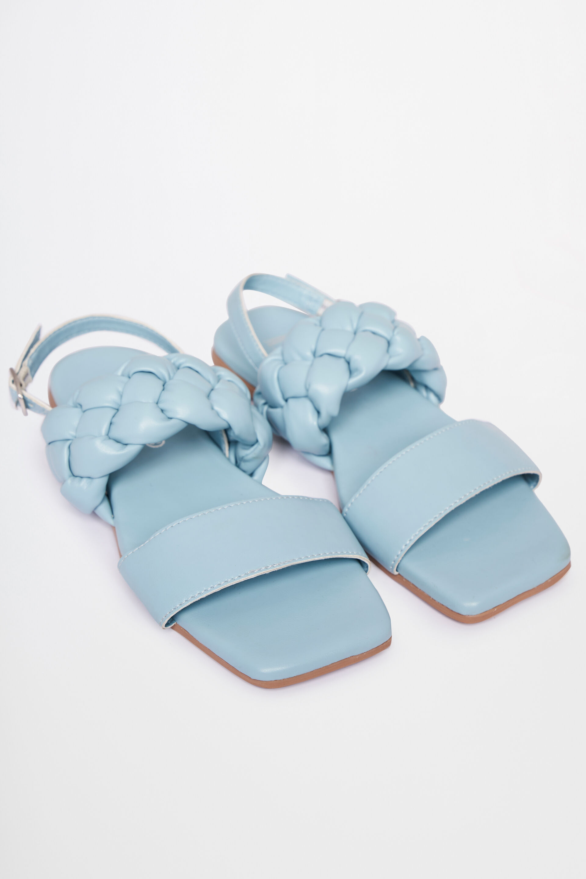 Powder Blue Contemporary Sandal