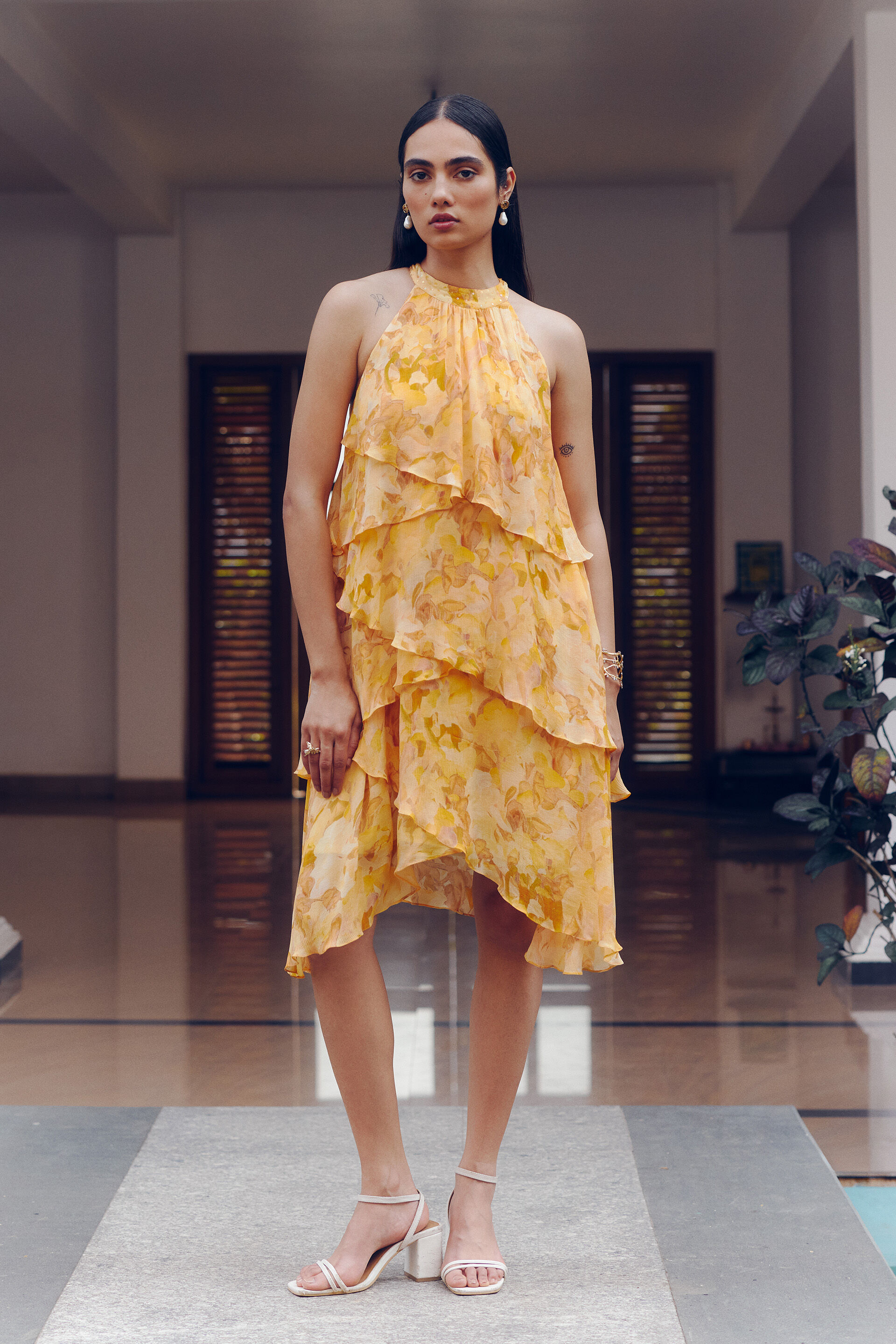Summer Dream Dress, Yellow, image 1