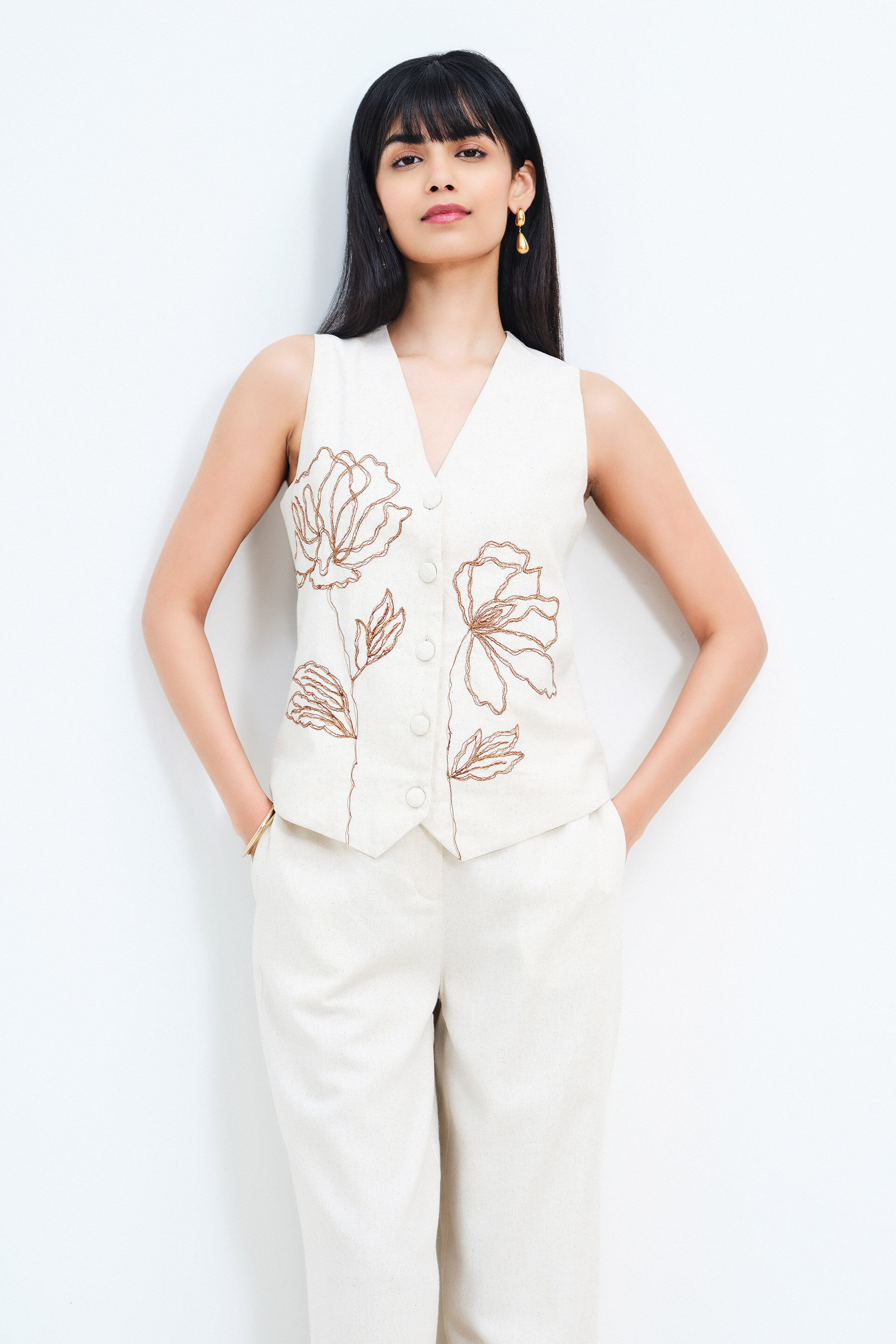 Caramel Crush Natural Co-ord Set, Natural, image 2