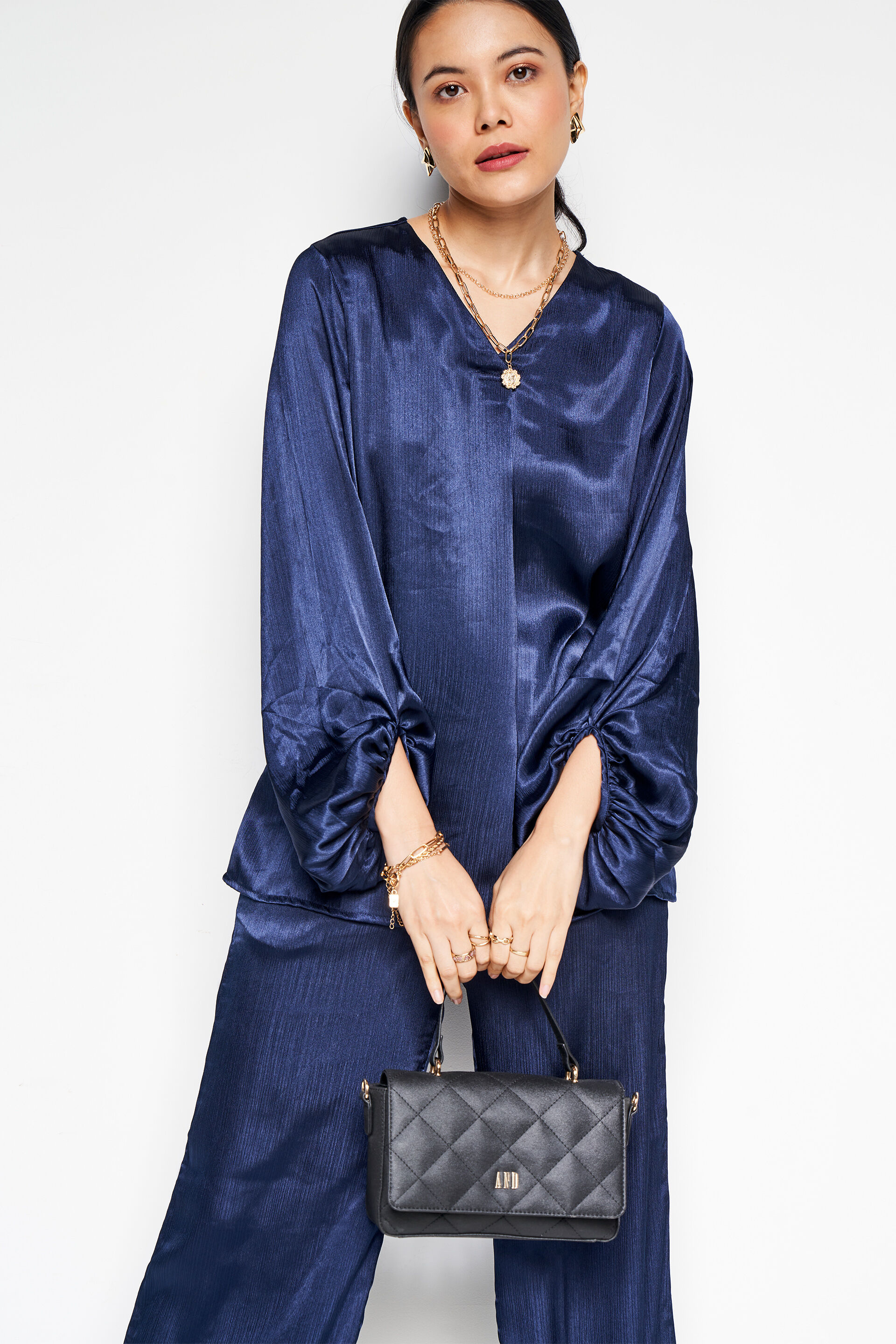 Shine Bright Coord Set, Navy Blue, image 3