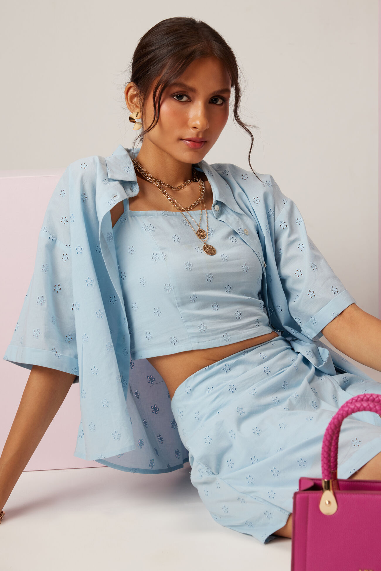 The Skort Set, Sky Blue, image 3