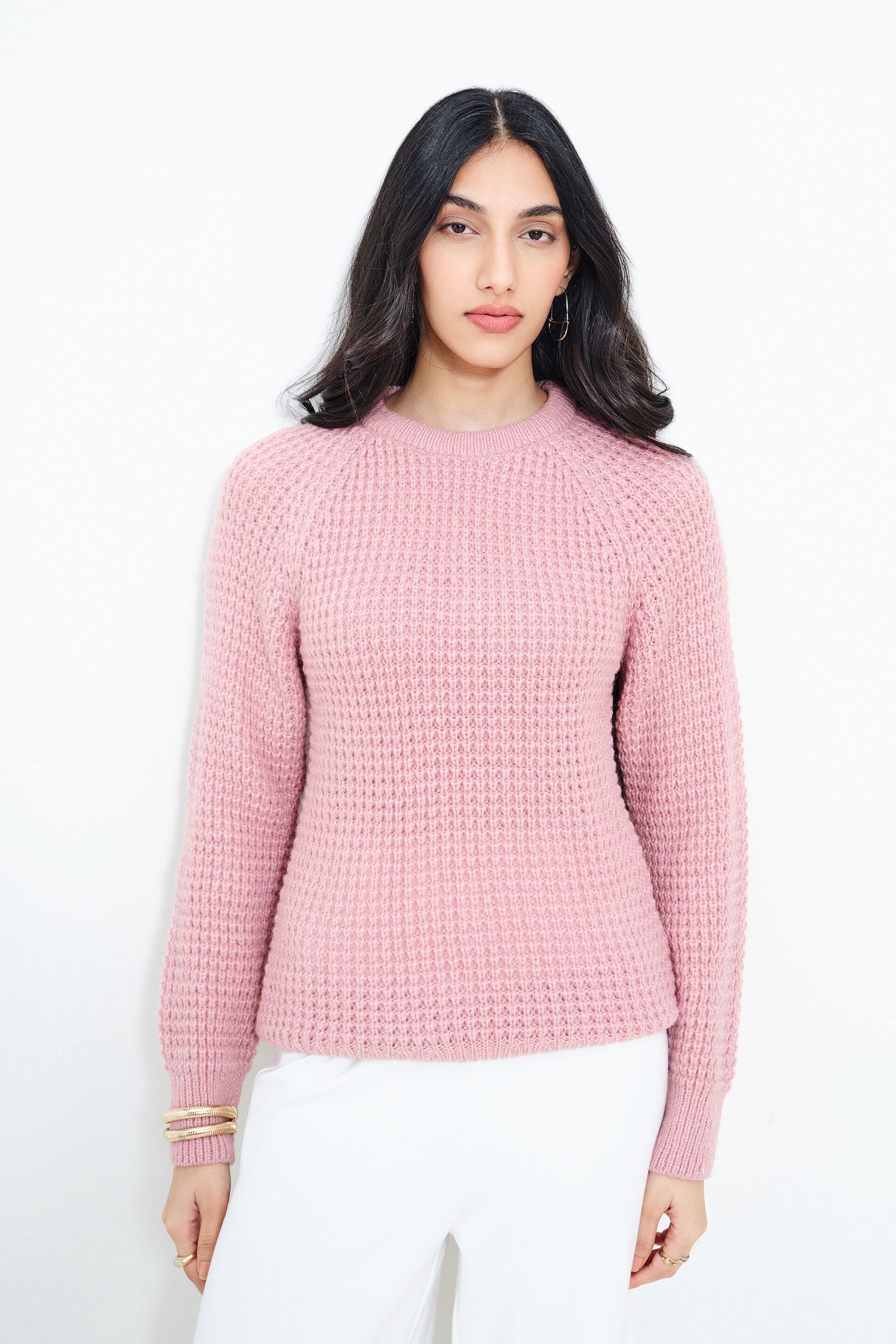 Muted Rose Sweater, Pink, image 5