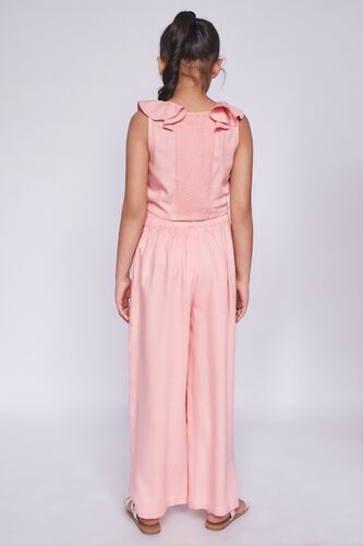 5 - Pink Self Design Straight Set, image 5