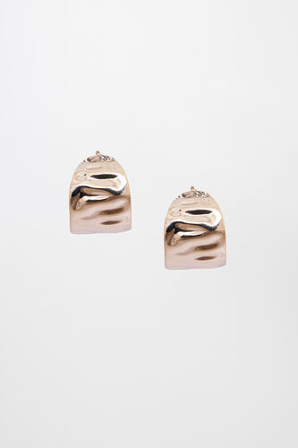 Gold Brass Earring, , image 1