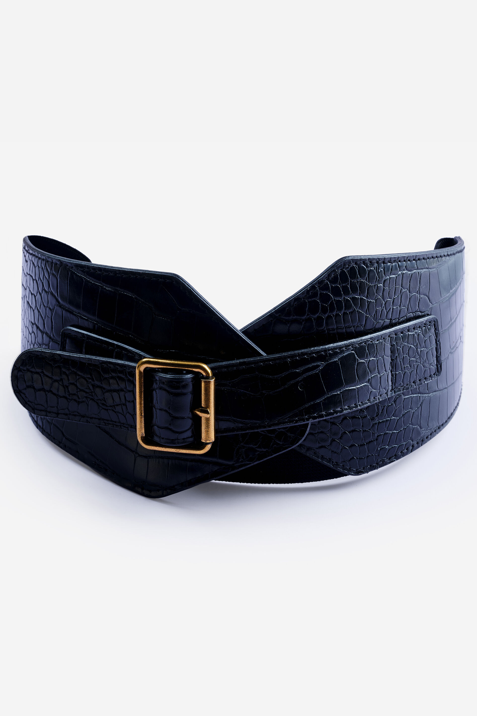 Fiona Textured Black Belt, , image 3