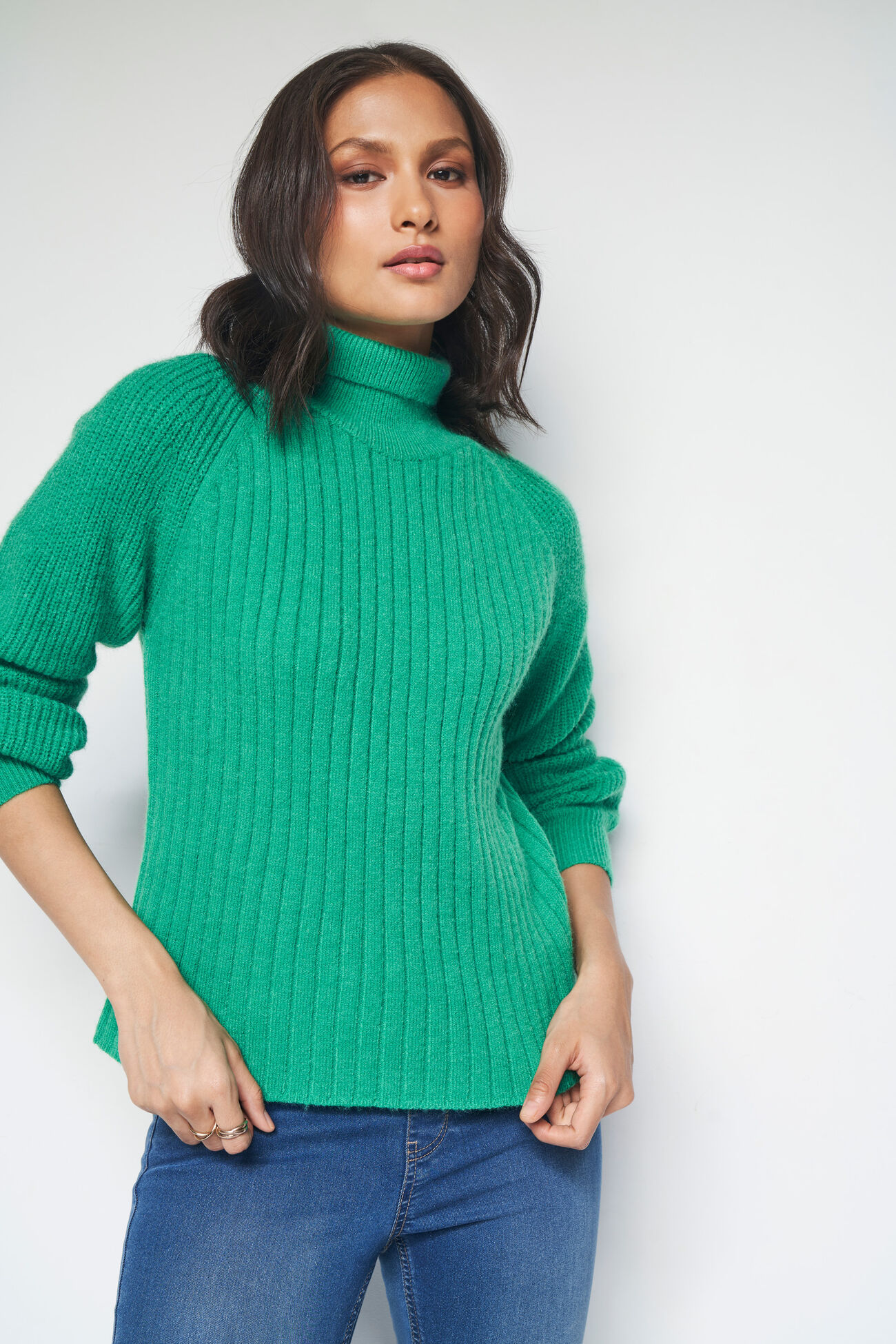 December Daze Sweater, Green, image 2