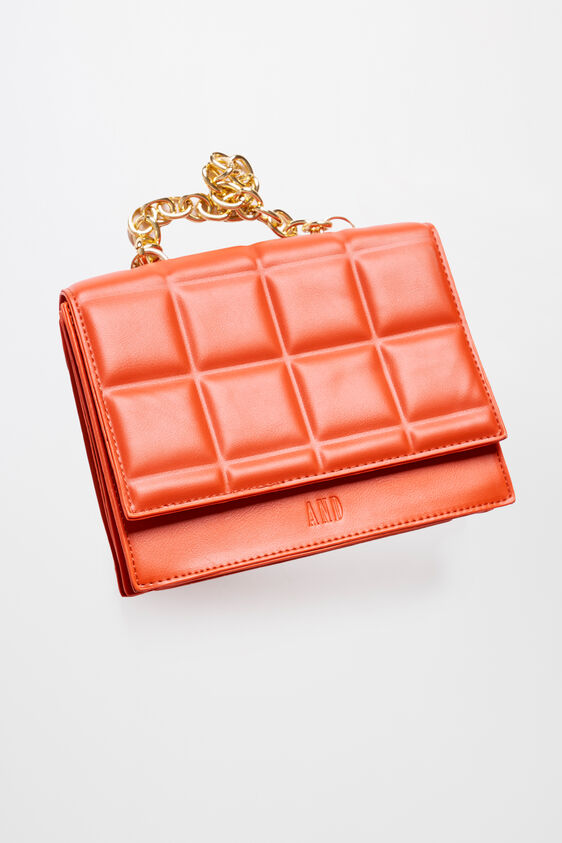 Rust Polyurethane Ladies Purse L, , image 5