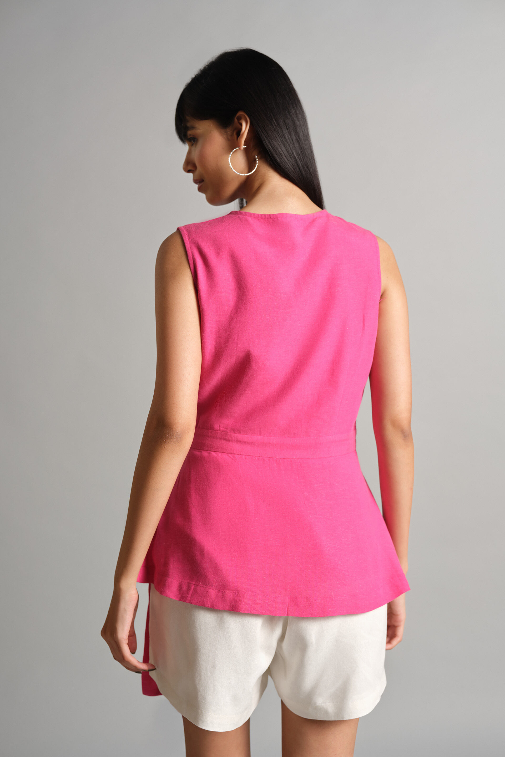 Floral Pink Top, Pink, image 5