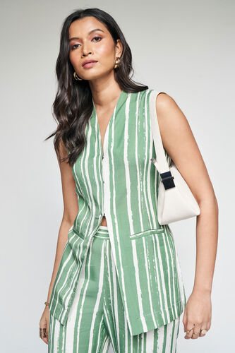 Stripe It Up Co-ords Set, Cream, image 6