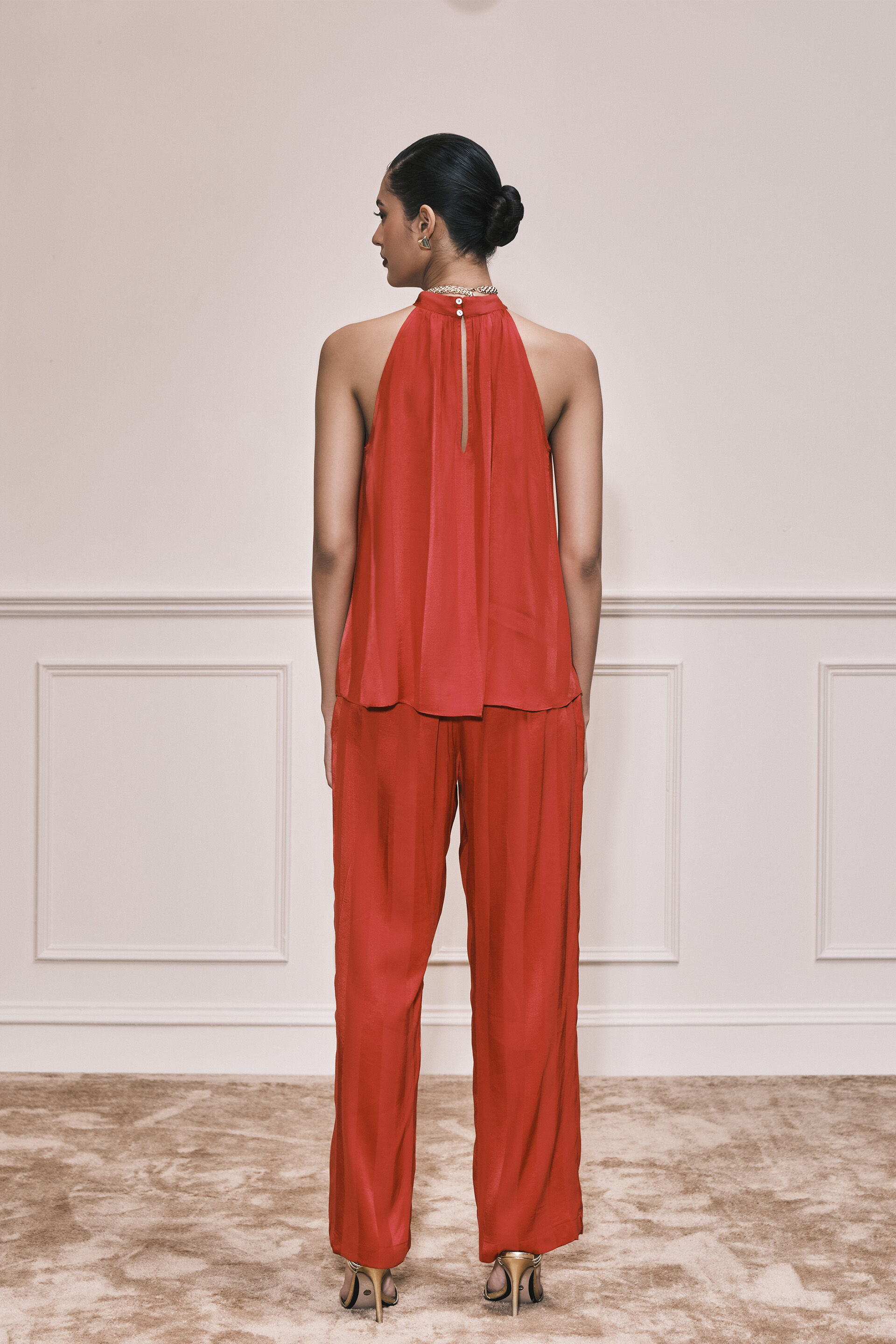 Mediterranean Dreams Co-ord Set, Red, image 4