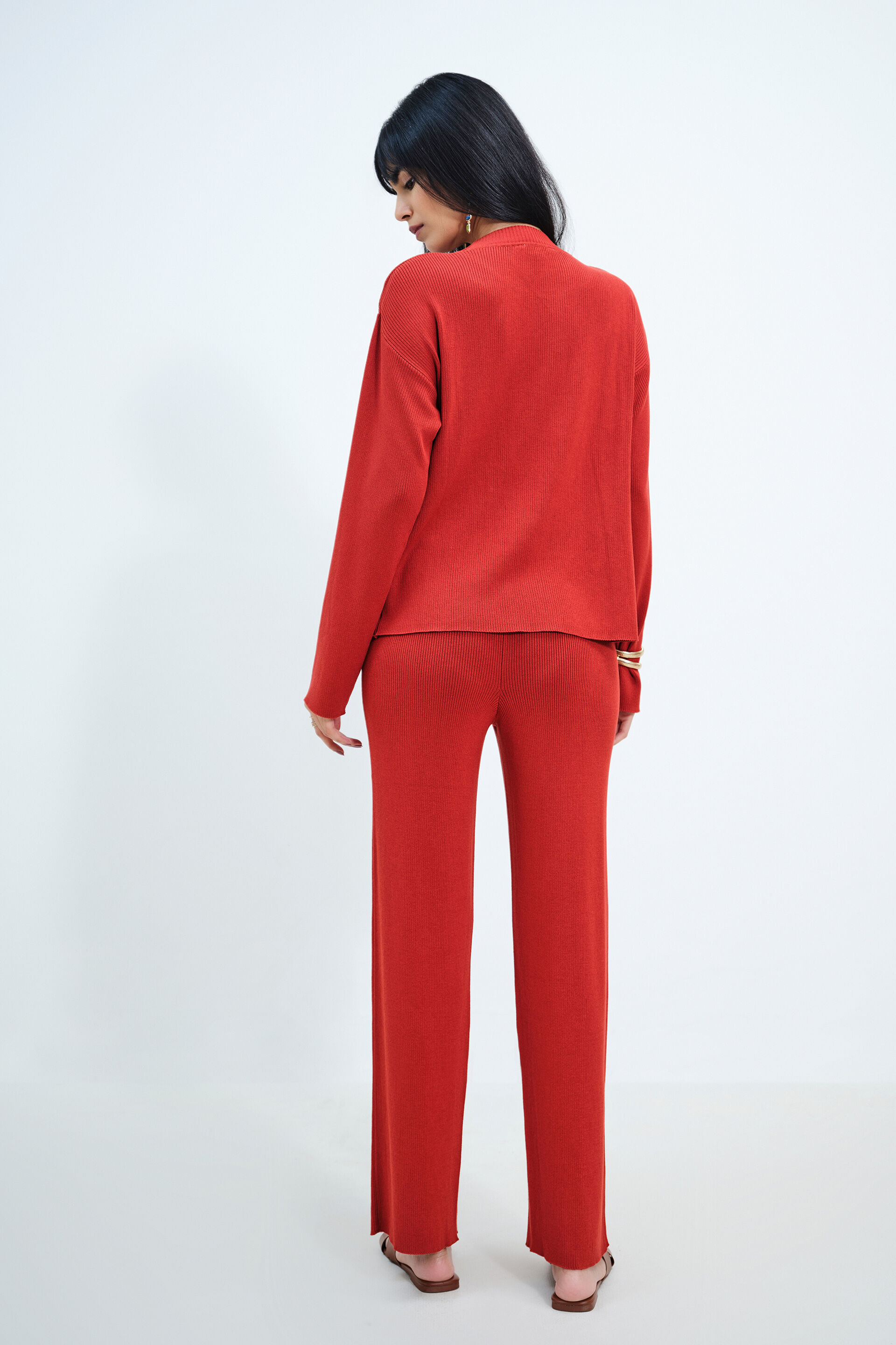 Rust Drift Co-ord Set, Rust, image 7