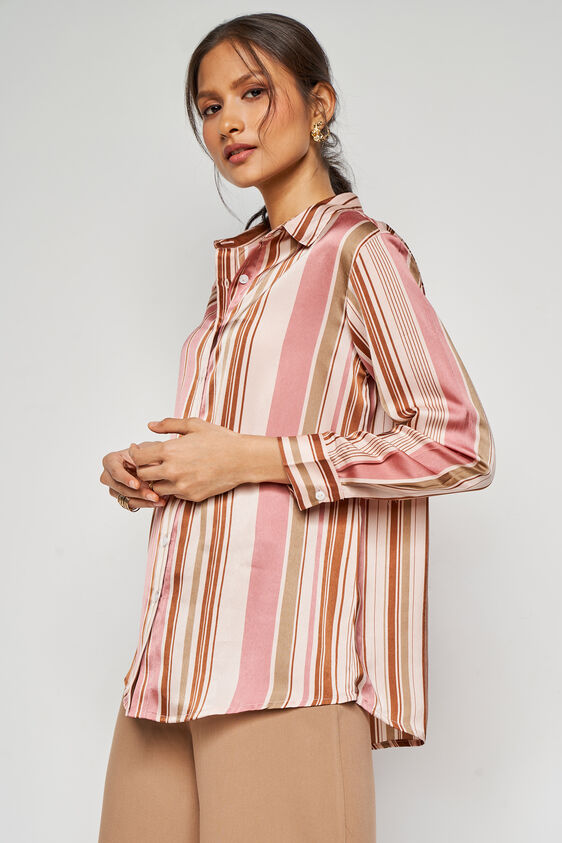 Down The Line Shirt, Beige, image 4