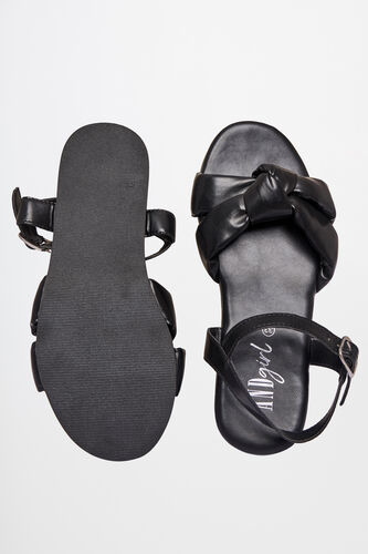 Contemporary Sandal, Black, image 2
