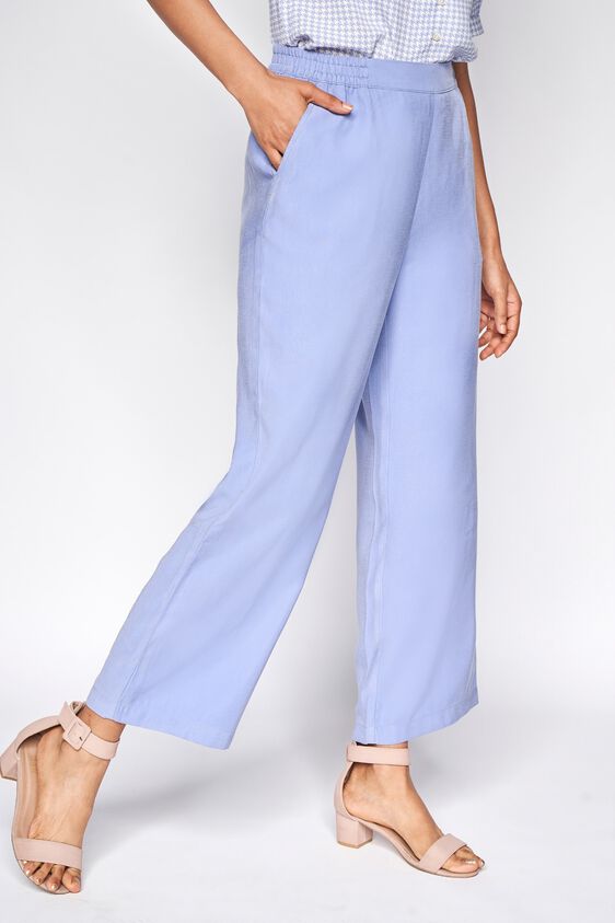 4 - Powder Blue Solid Straight Bottom, image 4
