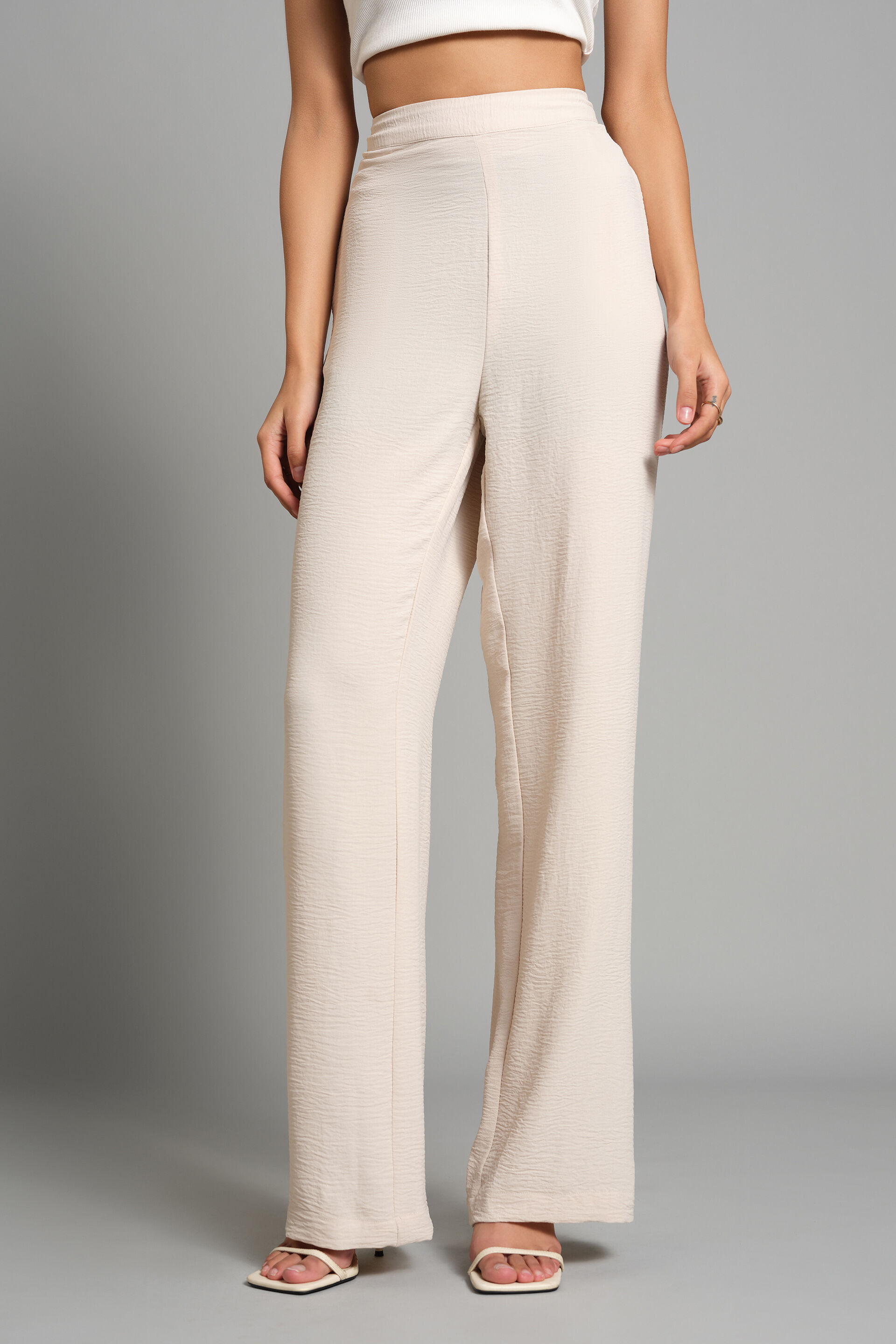 Breeze Through Beige Pants, Beige, image 1