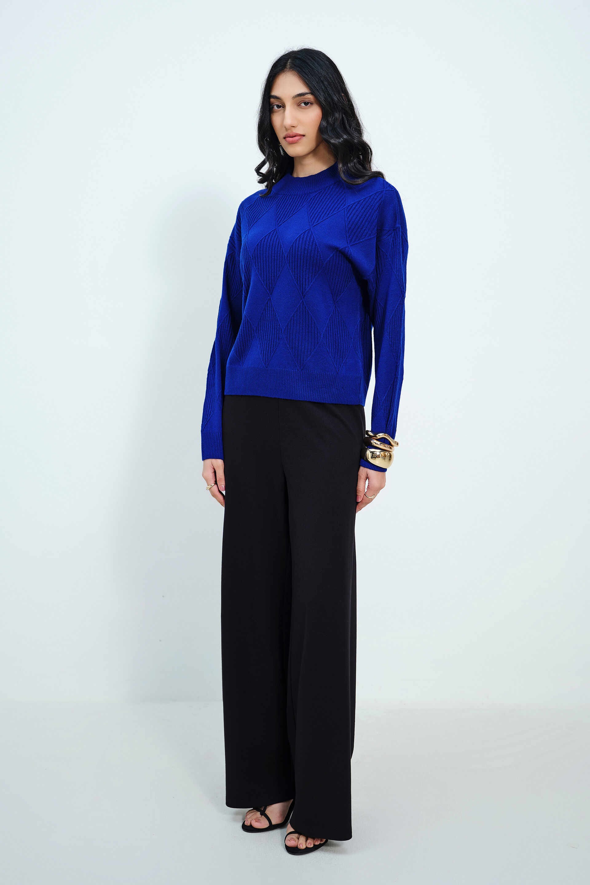 Cobalt Rush Sweater, Blue, image 2