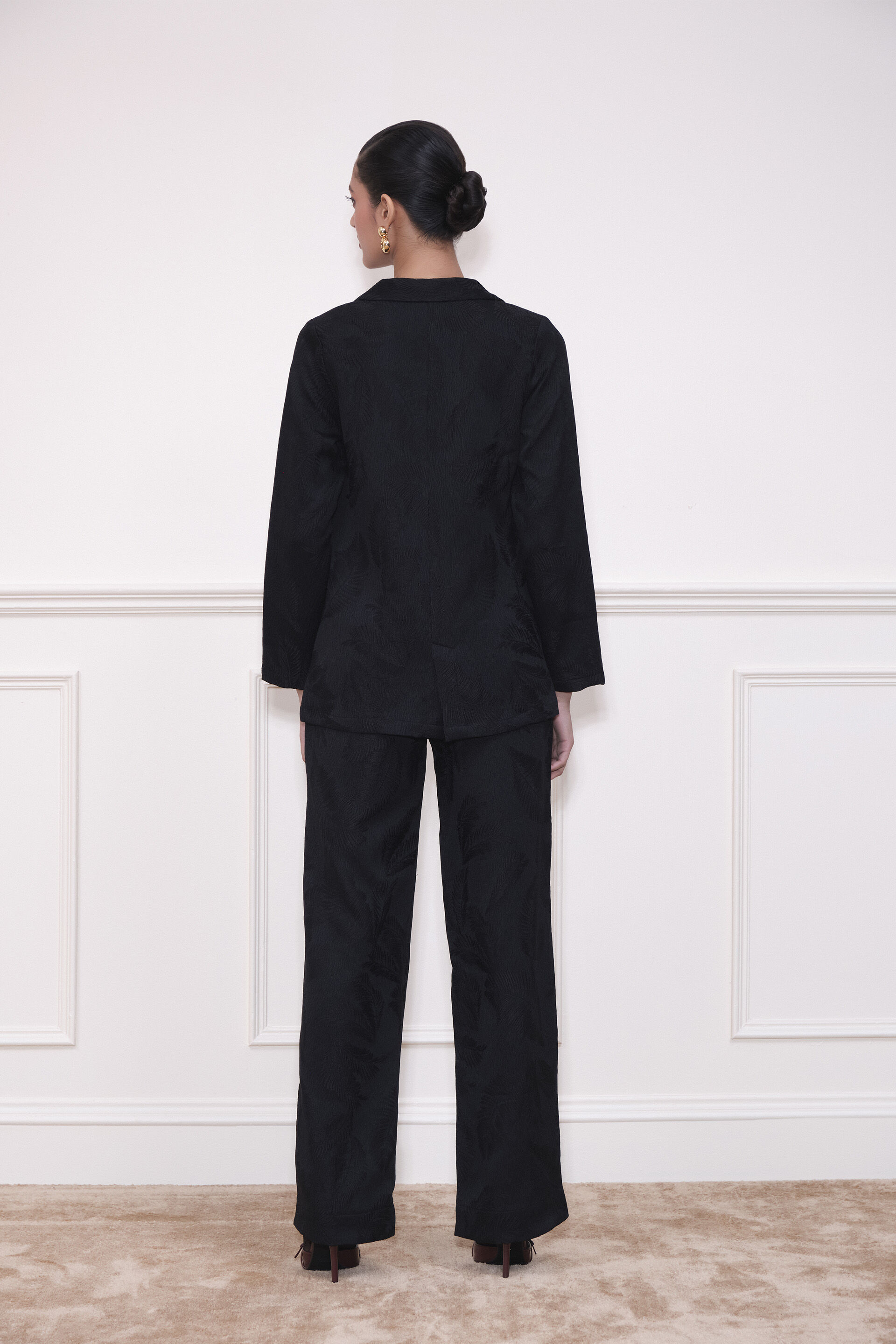 Suit Up! 2-Piece Jacquard Set, Black, image 4