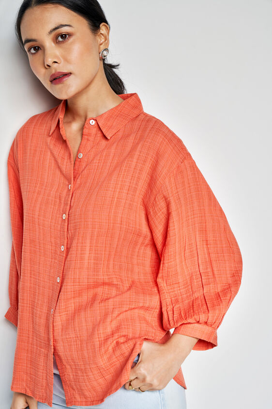 Sunshine Seeker Top, Orange, image 2