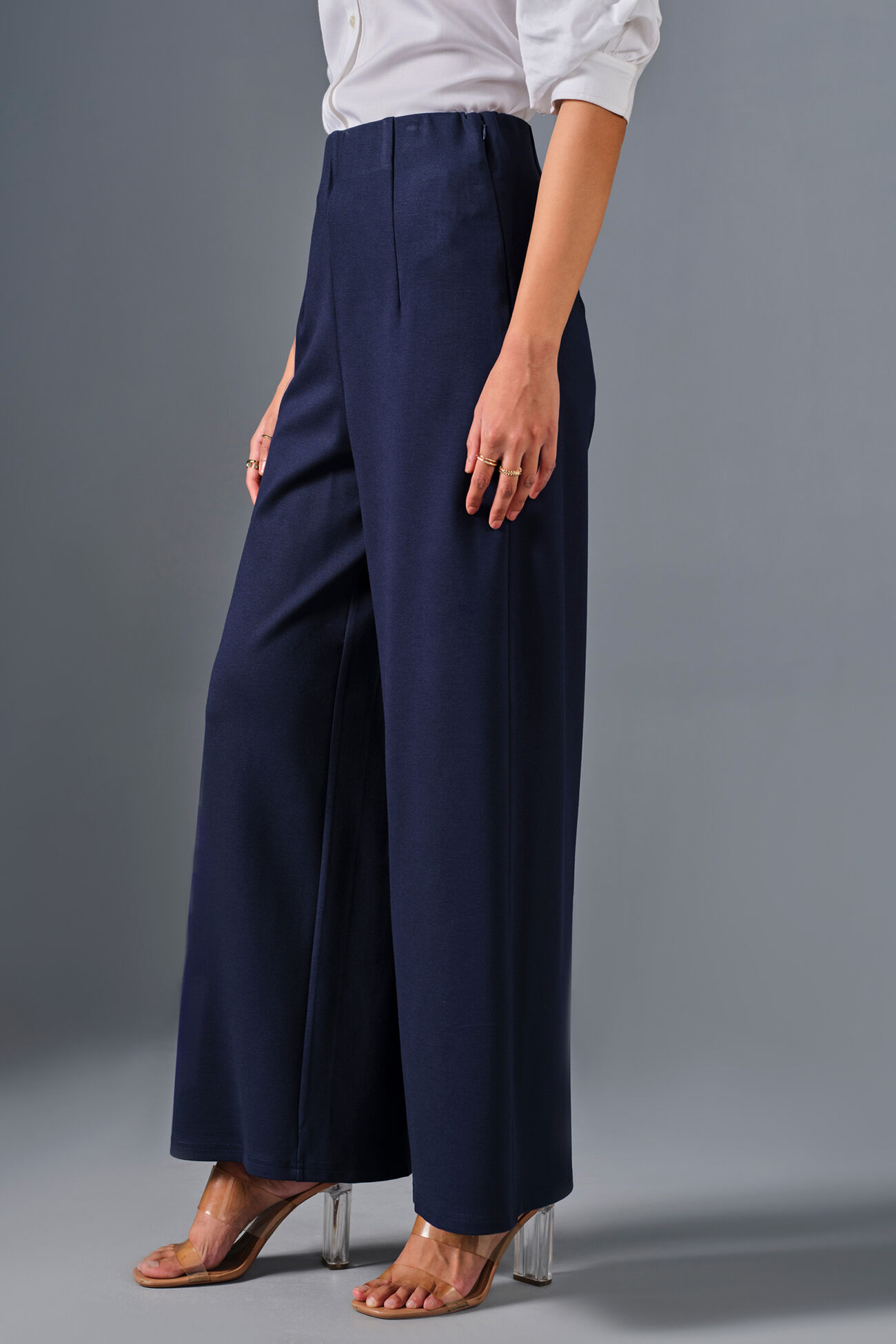 Slay Everyday Trousers, Navy Blue, image 4